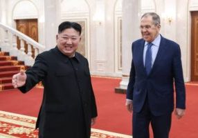 Kim Jong Un bertemu Sergei Lavrov