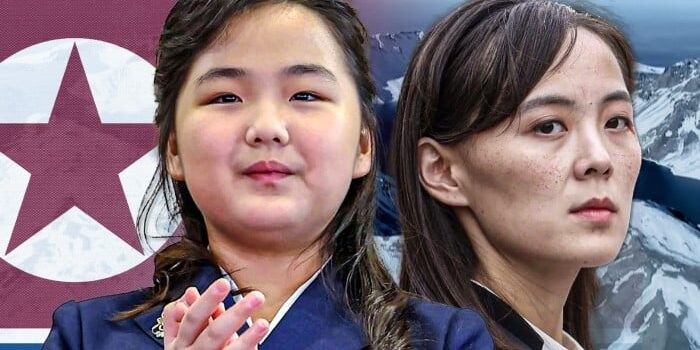 Kim Ju Ae (Putri Pemimpin Korut Kim Jong Un) dengan Kim Yo Jong