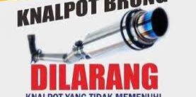 ilustrasi knalpot brong