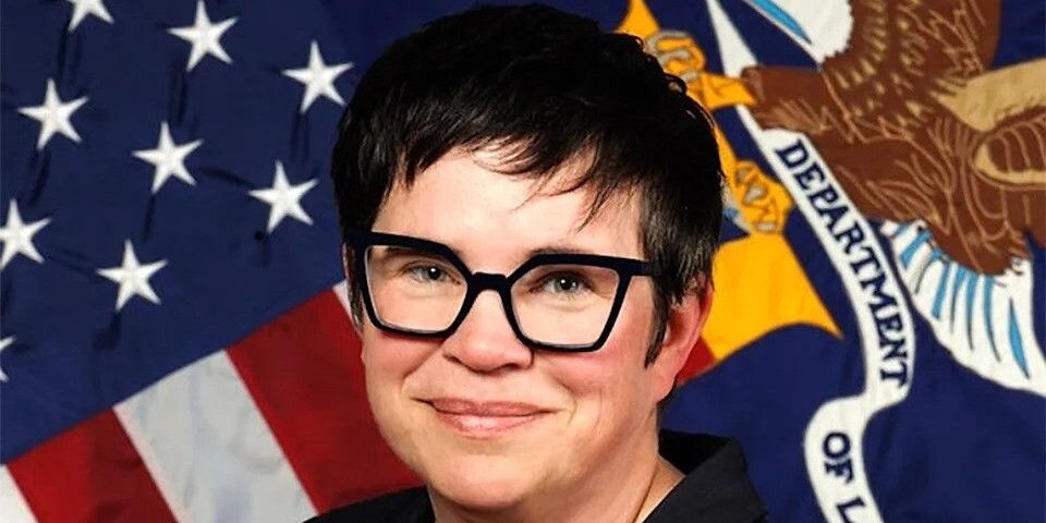 Komisioner Biro Statistik Tenaga Kerja (BLS) Depnaker AS, Erika McEntarfer