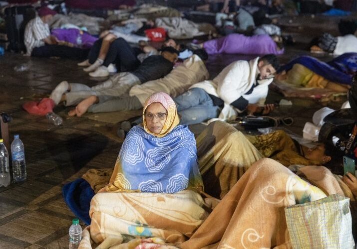 Korban Gempa di Maroko