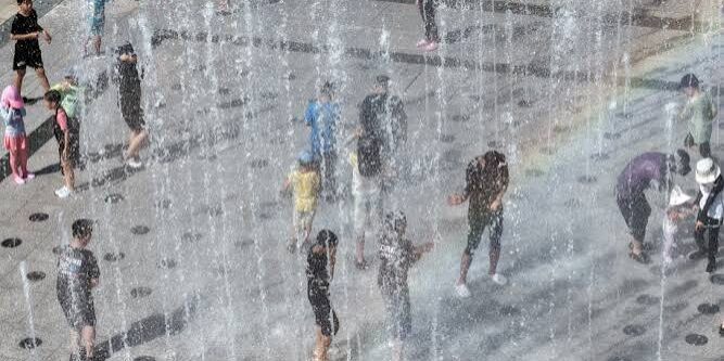 Korea Selatan Mengalami Panas Suhu 42,5°C