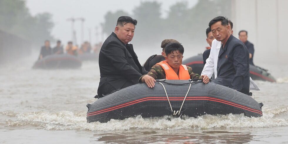 Korea Utara Dilanda Banjir Besar