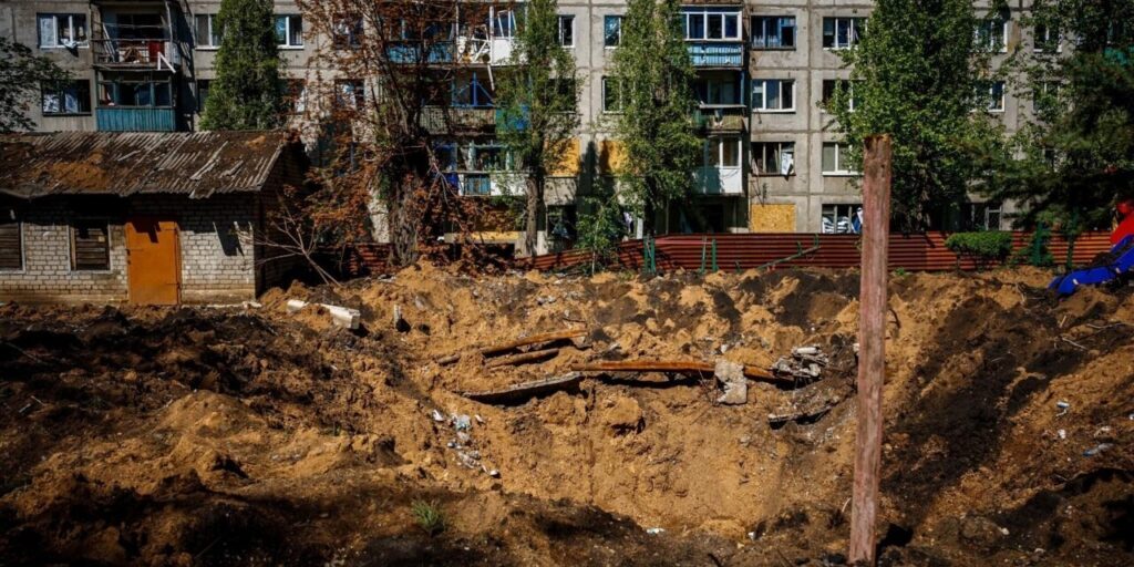 Kota Bakhmut saat ini