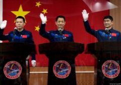 Kru Baru China Ke Stasiun Luar Angkasa Tiangong