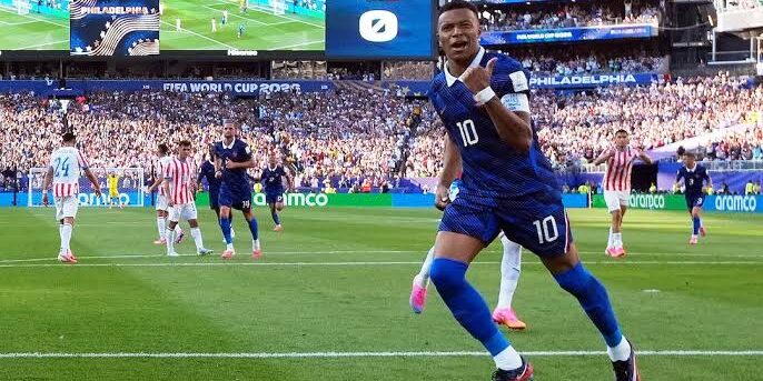 Kylian Mbappe cetak gol kemenangan Prancis
