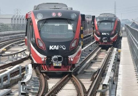 lustrasi LRT Jabodebek