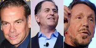 Lachlan Murdoch, Michael Dell dan Larry Ellison