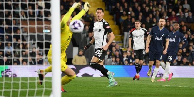 Laga Fulham dengan Tottenham Hotspur