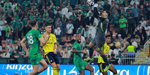 Laga seru antara Al-Ahli dengan Al-Nassr