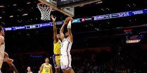 Lakers mengalahkan Thunder di NBA