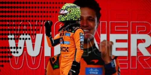 Lando Norris Juara Sprint Race
