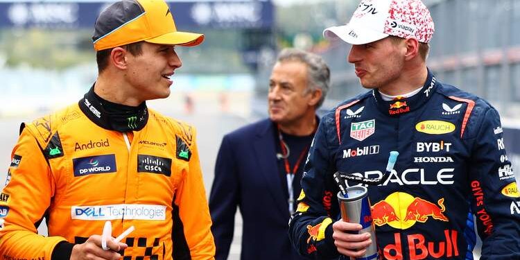 Lando Norris bersahabata dengan Max Verstappen