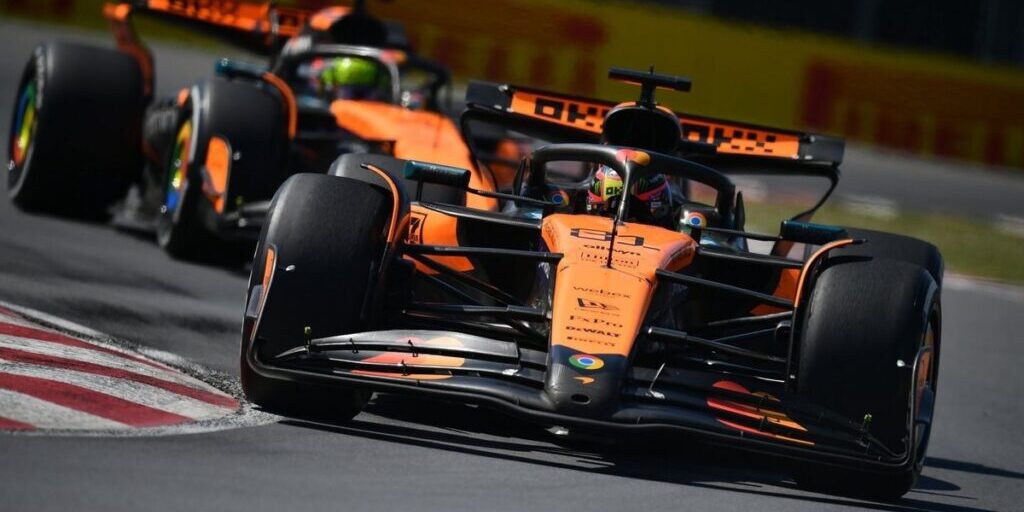 Lando Norris dan Oscar Piastri dari McLaren
