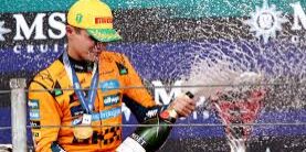 Lando Norris dari McLaren menang di Grand Prix Sao Paulo