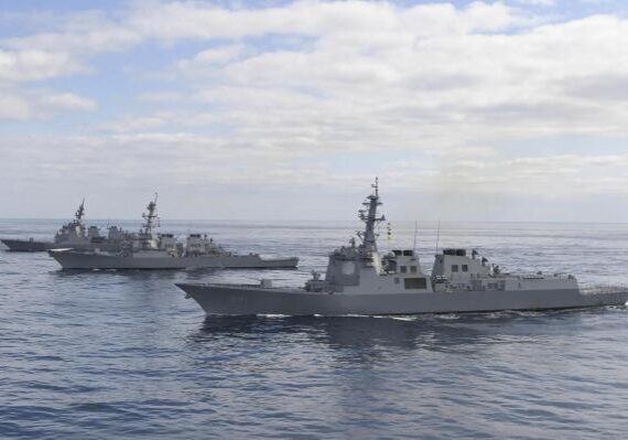 Latihan Angkatan Laut China dan Rusia