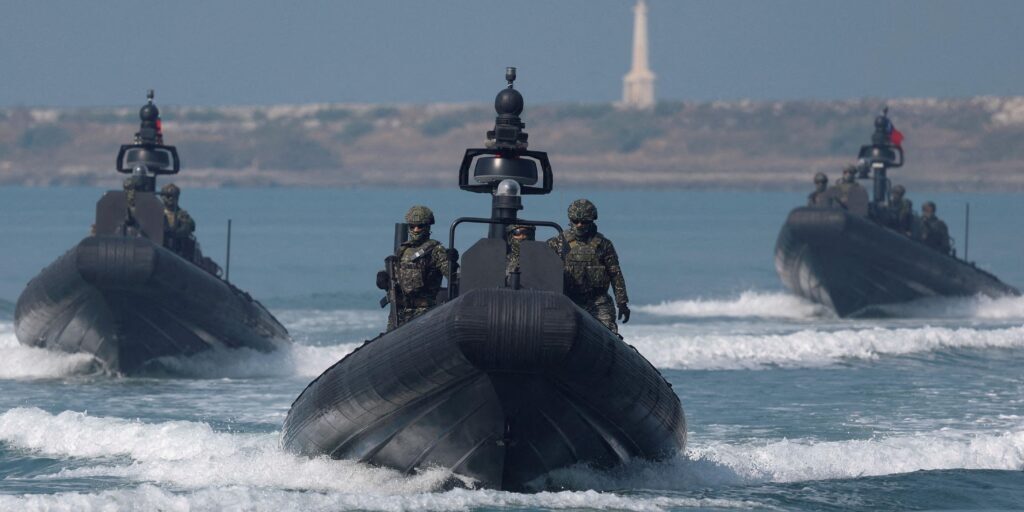 Latihan Militer China Di Dekat Taiwan 