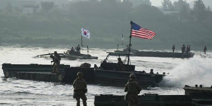 Latihan Militer Korea Selatan dengan AS