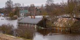 Latvia dilanda banjir terparah