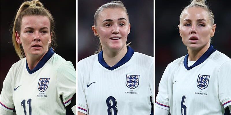 Lauren Hemp,Alex Greenwood dan Georgia Stanway