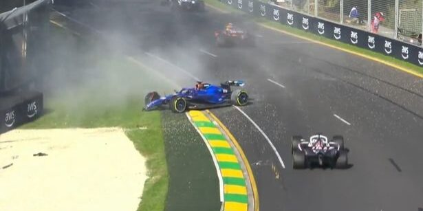 Leclerc dan Lance Stroll bersenggolan di Sirkuit Melbourne