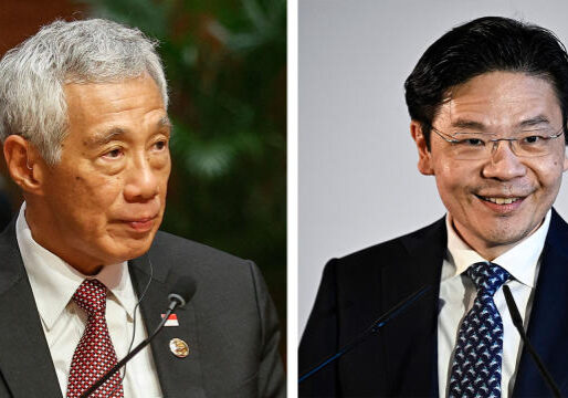 Lee Hsien Loong dan Lawrence Wong