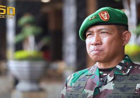 Letjen TNI Agus Subiyanto. DPR menyebut besok Letjen Agus Subiyanto akan dilantik menjadi KSAD baru menggantikan Jenderal Dudung Abdurachman. 


