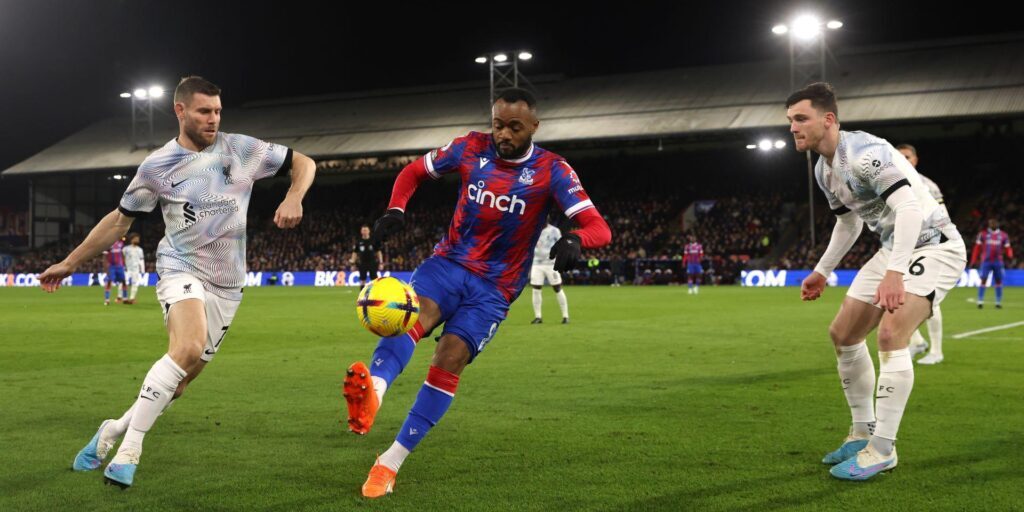 Liverpool bermain imbang dengan Crystal Palace