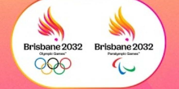 Logo Olimpiade Brisbane 2032