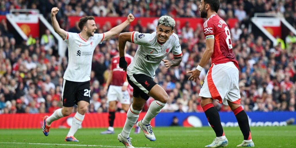 Luis Diaz cetak 2 gol untuk Liverpool