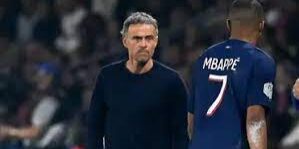 Luis Enrique dan Kylian Mbappe