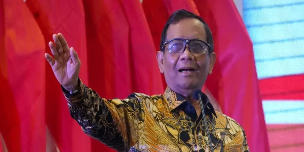 Menteri Koordinator bidang Politik, Hukum, dan Keamanan (Menko Polhukam) Mahfud MD