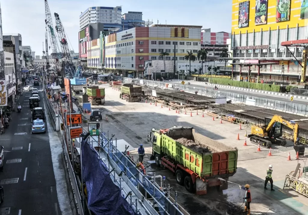 Pembangunan MRT Jakarta Fase 2A