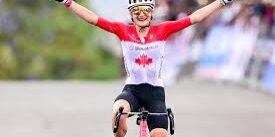 Magdeleine Vallieres Juara Dunia Balap Jalan Raya