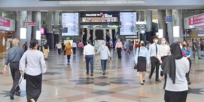 Malaysia cabut penggunaan masker