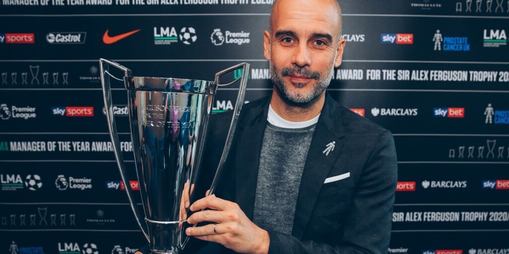 Pep Guardiola - Manajer Terbaik Liga Premier Inggris