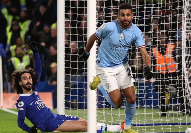 Manchester City bermain imbang dengan Cheslsea