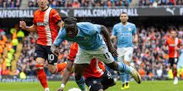 Manchester City melumat Luton Town 5-1