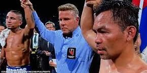 Manny Pacquiao imbang lawan Mario Barrios