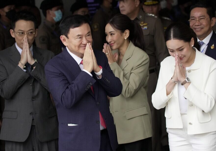Mantan PM Thailand, Thaksin Shinawatra