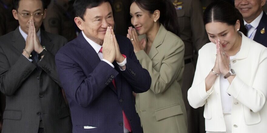 Mantan PM Thailand, Thaksin Shinawatra