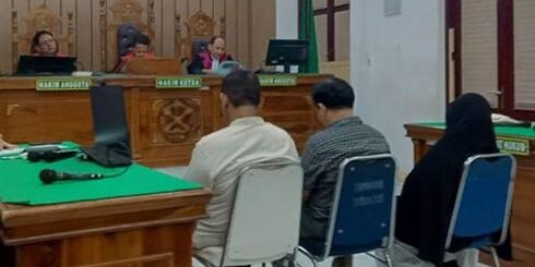 Sidang kasus dana BLU di PN Medan

