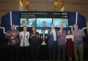 Forum Bisnis Virtual Manufacturing and Electric Mobility antara Indonesia dan Australia, Jumat (10/11/2023)

