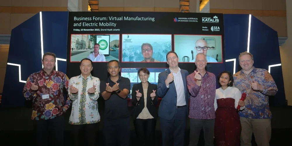 Forum Bisnis Virtual Manufacturing and Electric Mobility antara Indonesia dan Australia, Jumat (10/11/2023)

