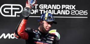 Marco Bezzecchi dari Aprilia Juara GP Thailand