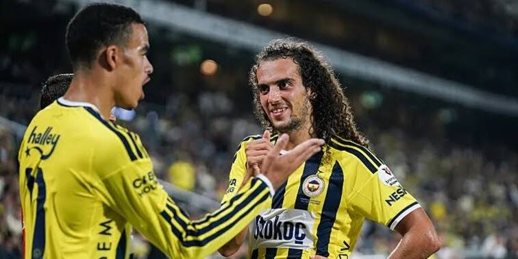 Matteo Guendouzi dan Mason Greenwood dari Fenerbache