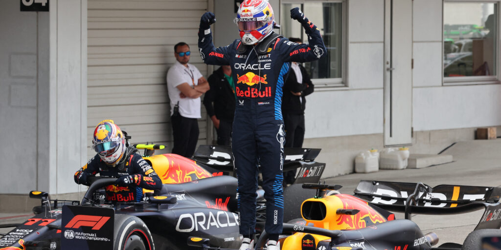 Max Verstappen dan Sergio Perez Menang 1-2 di Jepang