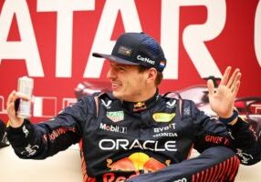 Max Verstappen juara Grand Prix 3 kali
