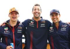Max Verstappen,Daniel Ricciardo dan Sergio Perez
