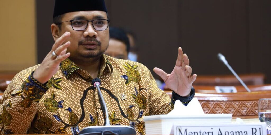 Menteri Agama (Menag) Yaqut Cholil Qoumas